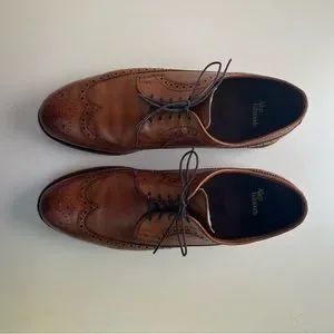 Allen Edmonds Winter Park Dress Shoe, 11.5B Allen Edmonds Mens Sz 11.5B Road Warrior Black Wing Tip  main image 3